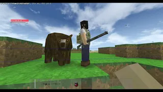 Survivalcraft 2 | Terrorist 06 vs Grizzly bear