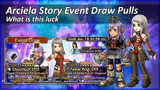 DFFOO: Arciela Story Event Draw Pulls