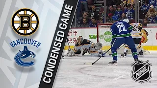 02/17/18 Condensed Game: Bruins @ Canucks