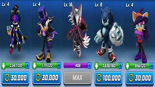 Sonic Forces Speed Battle - Negative Runners: Infinite, Reaper Metal Sonic, Wherehog, Vampire, Witch