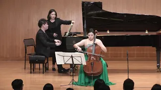 김소연 첼로 리사이틀 E. Grieg Cello Sonata in A minor, Op.36