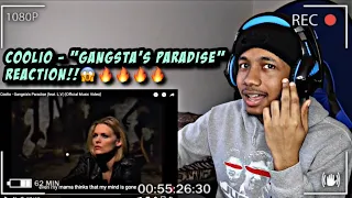 Coolio - Gangsta's Paradise (feat. L.V.) REACTION!!🔥🔥🔥