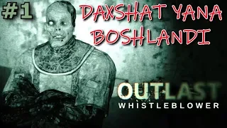 Outlast Whistleblower ► DAXSHAT YANA BOSHLANDI #1