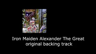 Iron Maiden Alexander The Great Original Backing Track Vocals