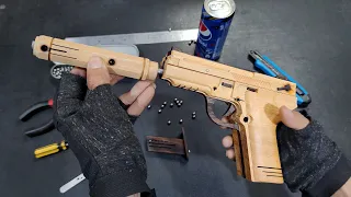 short slingshot |full video make your own survival shotgun | Wood Art TG