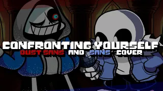 Confronting Yourself | Dust Sans and Indie Cross Sans cover