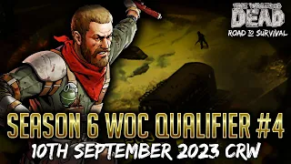 WOC Qualifier #4! 10th September 2023! TWD RTS War Stream - The Walking Dead: Road to Survival