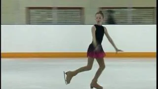 sarah skating competition 2010