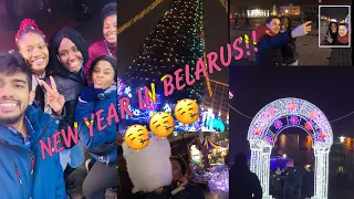 VLOG: NEW YEAR CELEBRATION IN BELARUS| GRODNO CITY MOB| CROSS OVER NIGHT