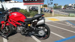 2013 Ducati Monster 796 ABS / Walk Around / Start Up / Sound Clip