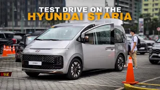 Test drive on the Hyundai Staria 2024