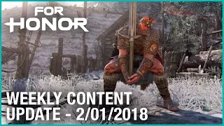 For Honor: Week 2/01/2018 | Weekly Content Update | Ubisoft [NA]