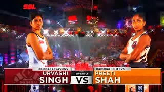 Urvashi Singh v/s Preeti Shah | Mumbai Assassins v/s Bahubali Boxers