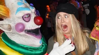 funny haunted house reactions!