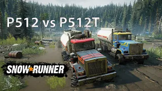 SnowRunner | Pacific P512 vs P512T (Vanilla Mod vs OP Mod)