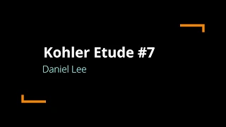 Kohler Flute Etude #7 in D minor Op.33