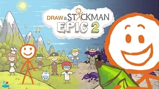 Draw A Stickman Epic 2 - Chapter 1 A Sticky Situation Walkthrough