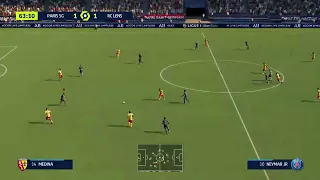 Recreating Messi goal against lens Fifa 22