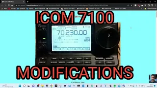 ICOM IC-7100 Modification - Bruce Richards Link
