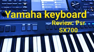 Yamaha keyboard- psr SX700 review | zahidmusiccorner5642 |