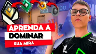 COMO TER A MELHOR MIRA DO VALORANT!!! - DOMINANDO SUA MIRA #1