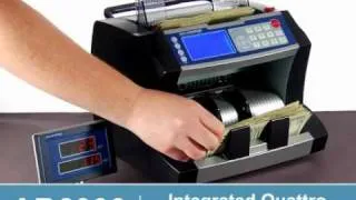 Business Pro Bill Counter with UV, MG, IR, ST Detection  AB6000  AccuBANKER