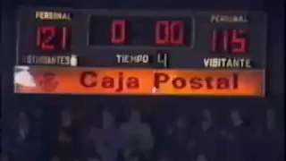 El derbi de las tres prórrogas. Estudiantes Caja Postal- Real Madrid CF 1986-87