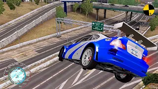 GTA 4 Crazy BMW M3 GTR Crashes Ep.14