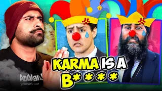 Jagmeet Singh And Justin Trudeau MELTDOWN! | Roasted By Karma | Trucker Convoy 2022
