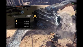 Casual Run - Azure Rathalos Arena Quest 7