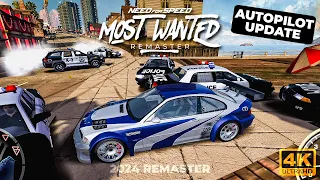 Need For Speed MOST WANTED 2024 REMASTER AUTOPILOT UPDATE