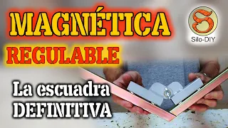 📐​Escuadra Magnética MULTI ANGULOS REGULABLE🧲 Como Hacer👈