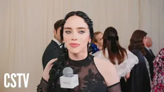 Billie Eilish with Emma Chamberlain at 2023 Met Gala