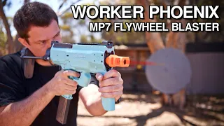 Worker Phoenix 2.0 Flywheel Nerf Blaster!