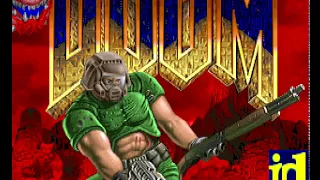PC9821 Roland SC-55mkII GAMEPLAY DOOM AND ONLY MIDI PLAY SOUND