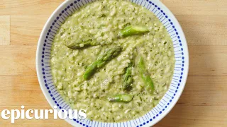 How to Make A Super Green Risotto | Epicurious