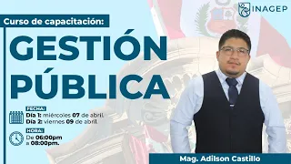 GESTIÓN PÚBLICA - DÍA 1 | CURSO GRATUITO Y COMPLETO