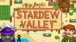 descanse em paz governador🖤 | Fazenda na Praia | Stardew Valley