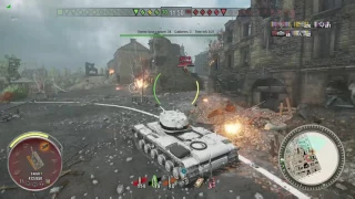 World of Tanks Xbox one Captured KV-1 10 Kills ( pools medal )