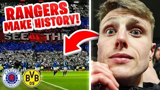 HISTORY AT IBROX As Rangers DEFEAT Borussia Dortmund! - AwayDays