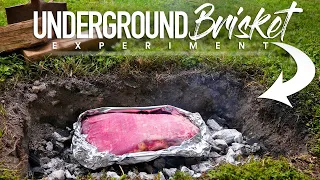 I tried to cook a Brisket UNDERGROUND and this happened.