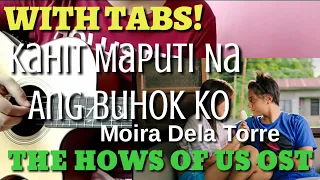 Kahit Maputi Na Ang Buhok Ko (With Tabs) Moira Dela Torre | Fingerstyle Guitar Cover by Abz Collado