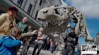 The Jurassic Puppets - Dinosaur Skeleton Puppet Walkabout Act