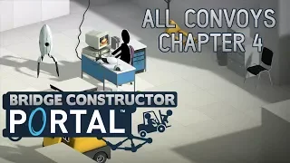 Chapter 4 ALL Convoys | Bridge Constructor Portal