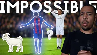 10 Impossible Goals Scored By Lionel Messi That Cristiano Ronaldo Will Never Score Reaction