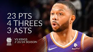 Eric Gordon 23 pts 4 threes 3 asts vs Kings 23/24 season