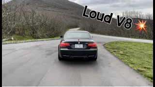 BMW M3 Muffler Delete!! Screaming V8 Sounds!!