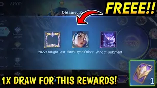 TRICK DRAW! ONLY 1 FREE TOKEN FOR LESLEY STARLIGHT SKIN, RECALL EFFECT | STARLIGHT FEST EVENT 2022!