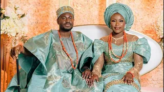 TOBI & MAYOWA ( A MUST-WATCH NIGERIAN TRADITIONAL WEDDING 2023) #partywiththeainas #royalty