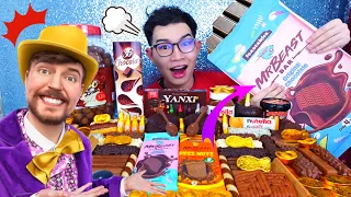 ช็อกโกแลตมิสเตอร์บีส ใหญ่ที่สุด เยลลี่เคียวโฮ Mr.Beast #Mukbang MrBeast a Giant Chocolate Bar:ขันติ